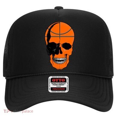Basketball Skeleton Bone Skull Hat