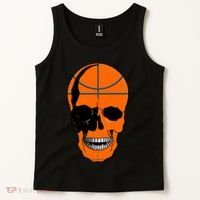 Basketball Skeleton Bone Skull Tank Top thumb 2