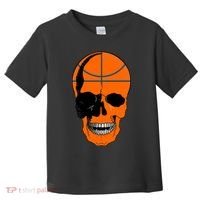 Basketball Skeleton Bone Skull Toddler T-Shirt thumb 0