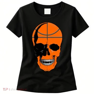 Basketball Skeleton Bone Skull Women's T-Shirt