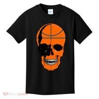 Basketball Skeleton Bone Skull Kids T-Shirt thumb 0