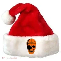 Basketball Skeleton Bone Skull Santa Hat thumb 0