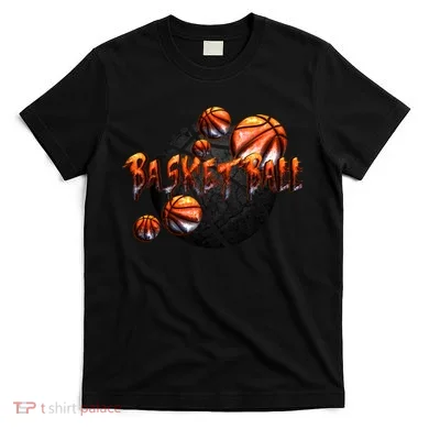 Basketball Stone Logo T-Shirt