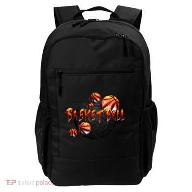 Basketball Stone Logo Backpack