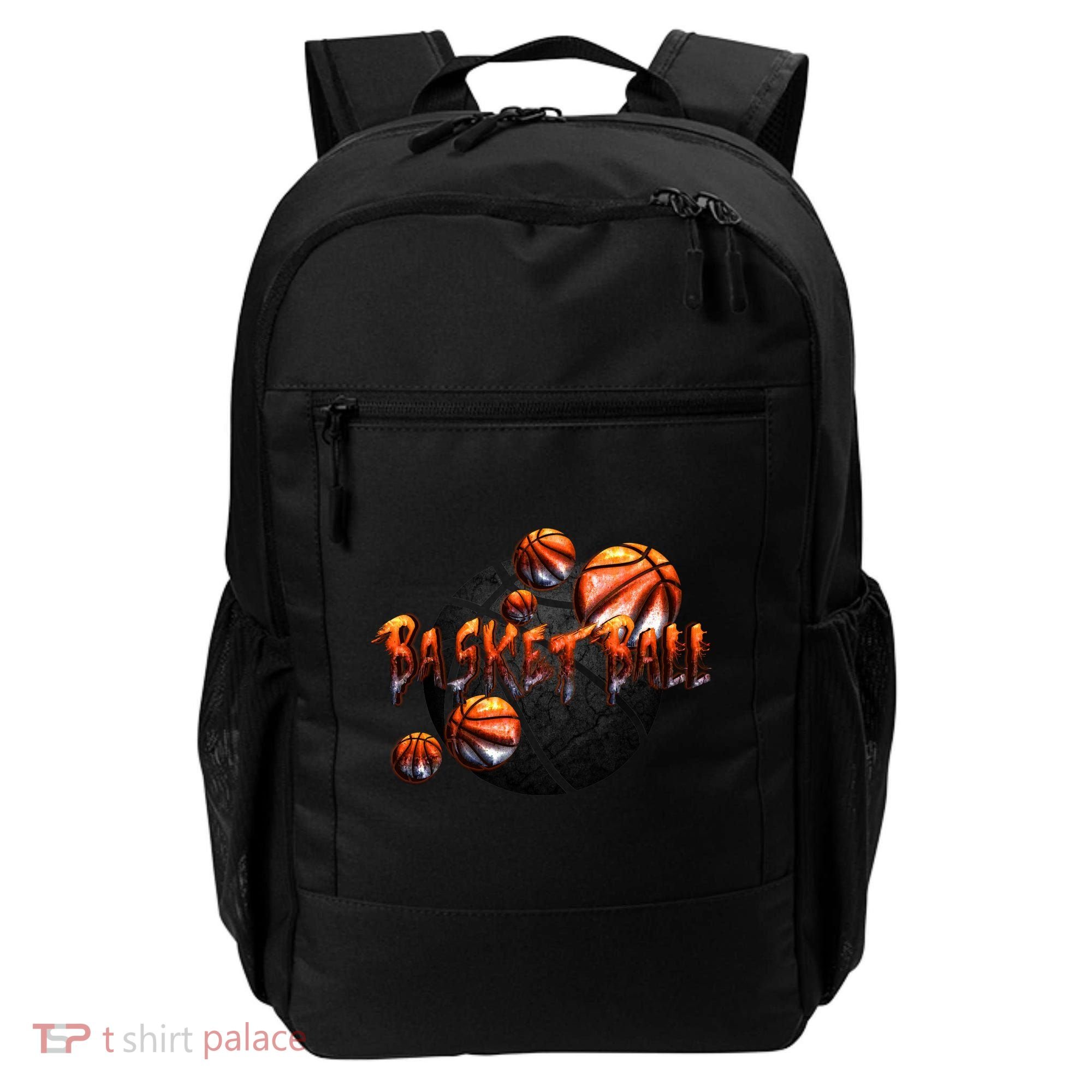 Basketball Stone Logo Backpack