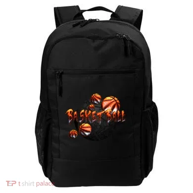 Basketball Stone Logo Backpack