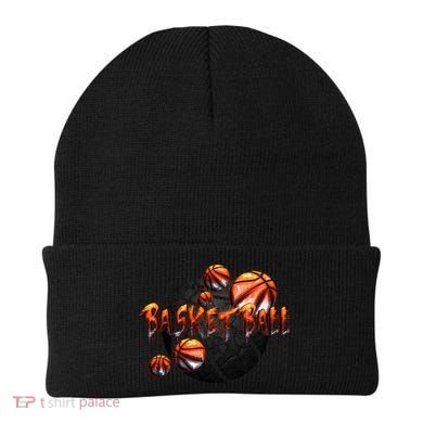 Basketball Stone Logo Beanie