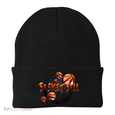 Basketball Stone Logo Beanie