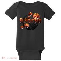 Basketball Stone Logo Baby Bodysuit thumb 0