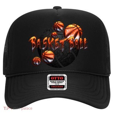 Basketball Stone Logo Hat