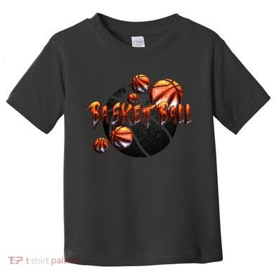 Basketball Stone Logo Toddler T-Shirt
