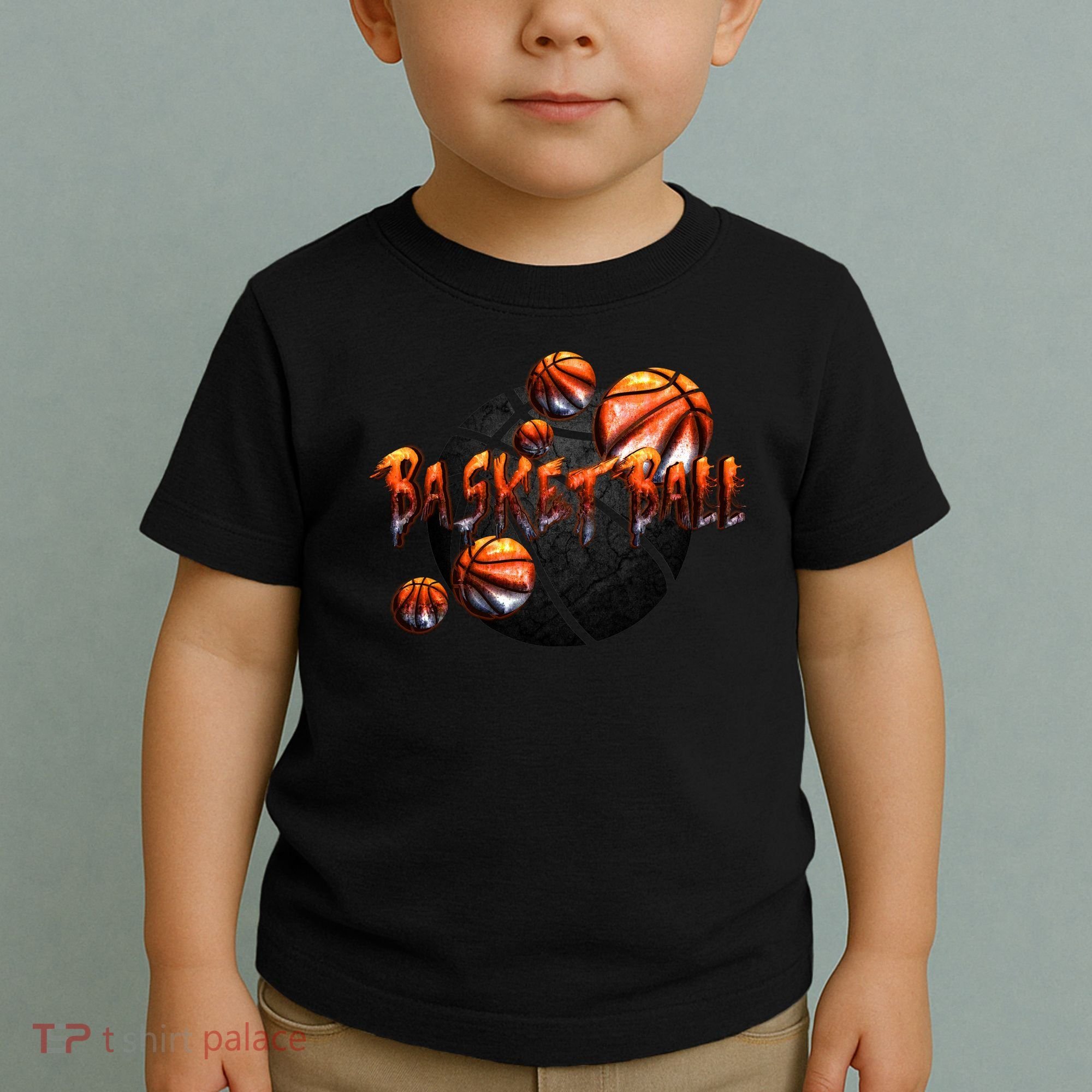 Basketball Stone Logo Toddler T-Shirt