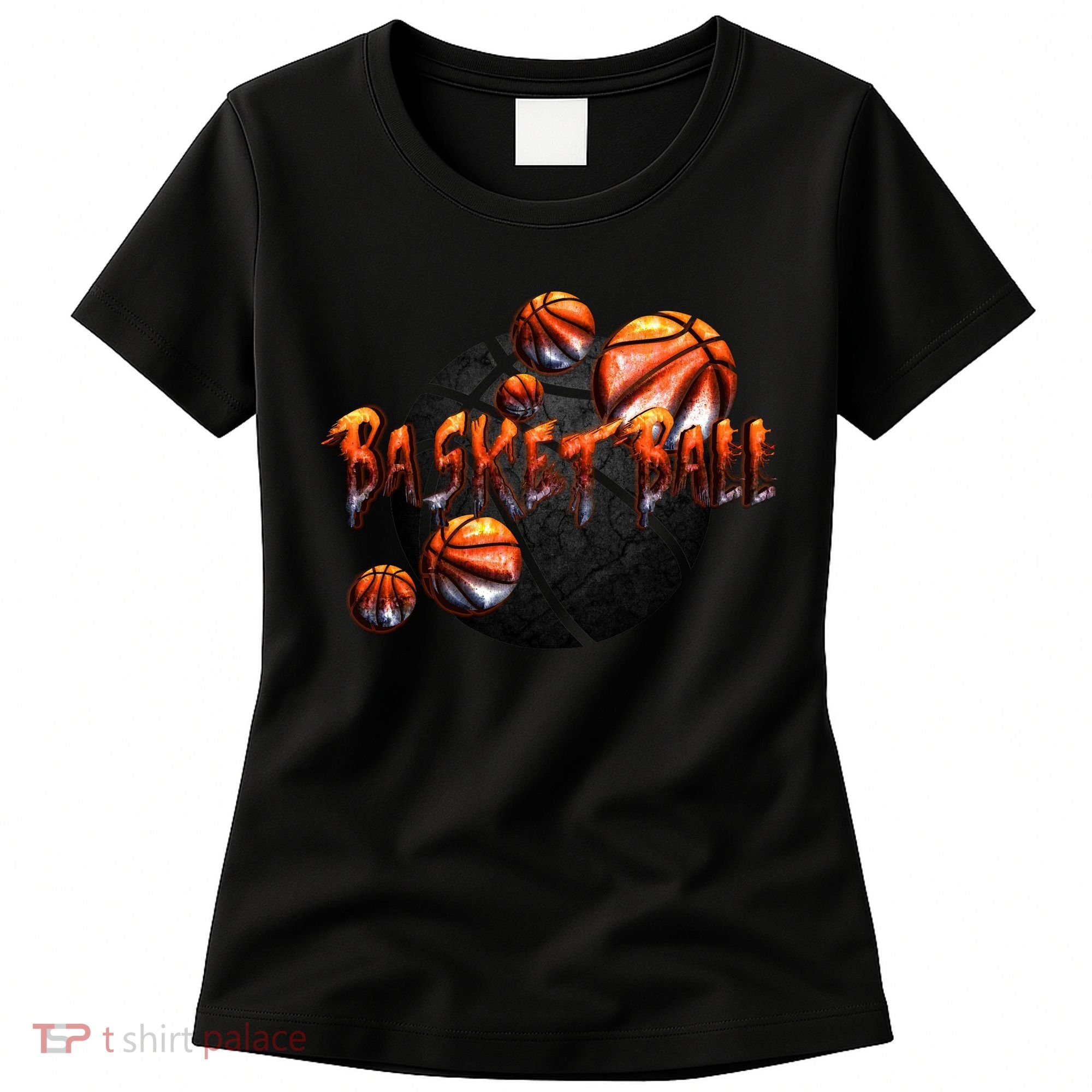 Basketball Stone Logo Women's T-Shirt