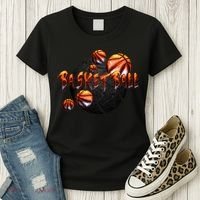 Basketball Stone Logo Women's T-Shirt thumb 3