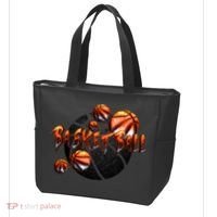 Basketball Stone Logo Tote Bag thumb 3