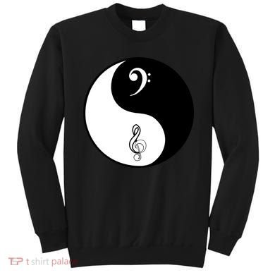Bass & Treble Yin Yang Signs Sweatshirt