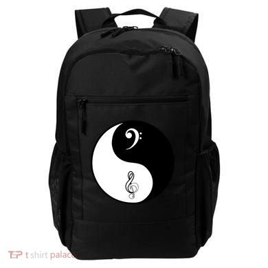 Bass & Treble Yin Yang Signs Backpack