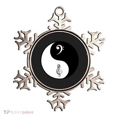 Bass & Treble Yin Yang Signs Ornament