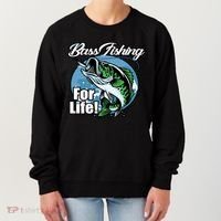 Bass Fishing For Life Women's Sweatshirt thumb 0
