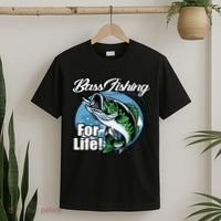 Bass Fishing For Life T-Shirt thumb 2