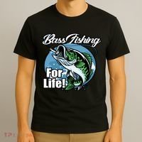 Bass Fishing For Life T-Shirt thumb 3