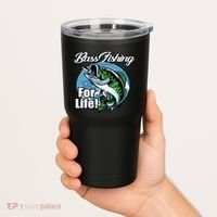 Bass Fishing For Life Tumbler thumb 2