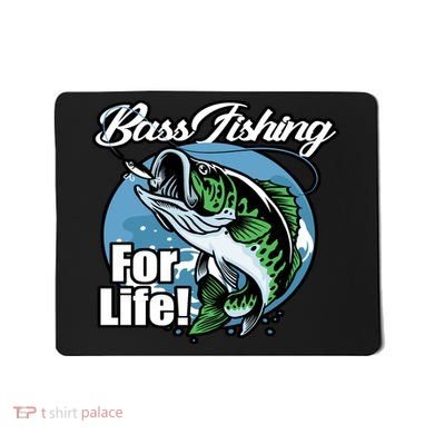 Bass Fishing For Life Mousepad