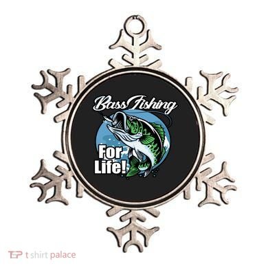Bass Fishing For Life Ornament
