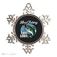 Bass Fishing For Life Ornament thumb 0