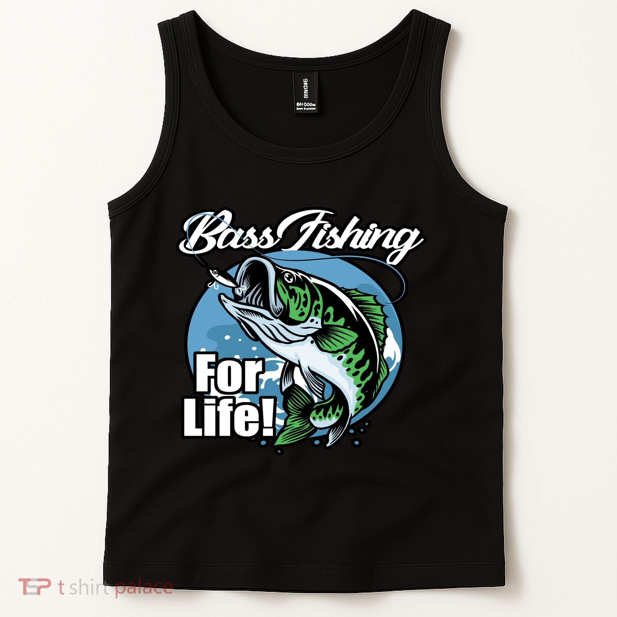 Bass Fishing For Life Tank Top