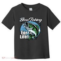 Bass Fishing For Life Toddler T-Shirt thumb 0