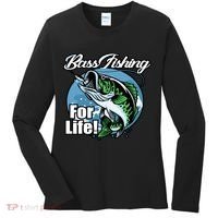 Bass Fishing For Life Women's Long Sleeve Shirt thumb 0