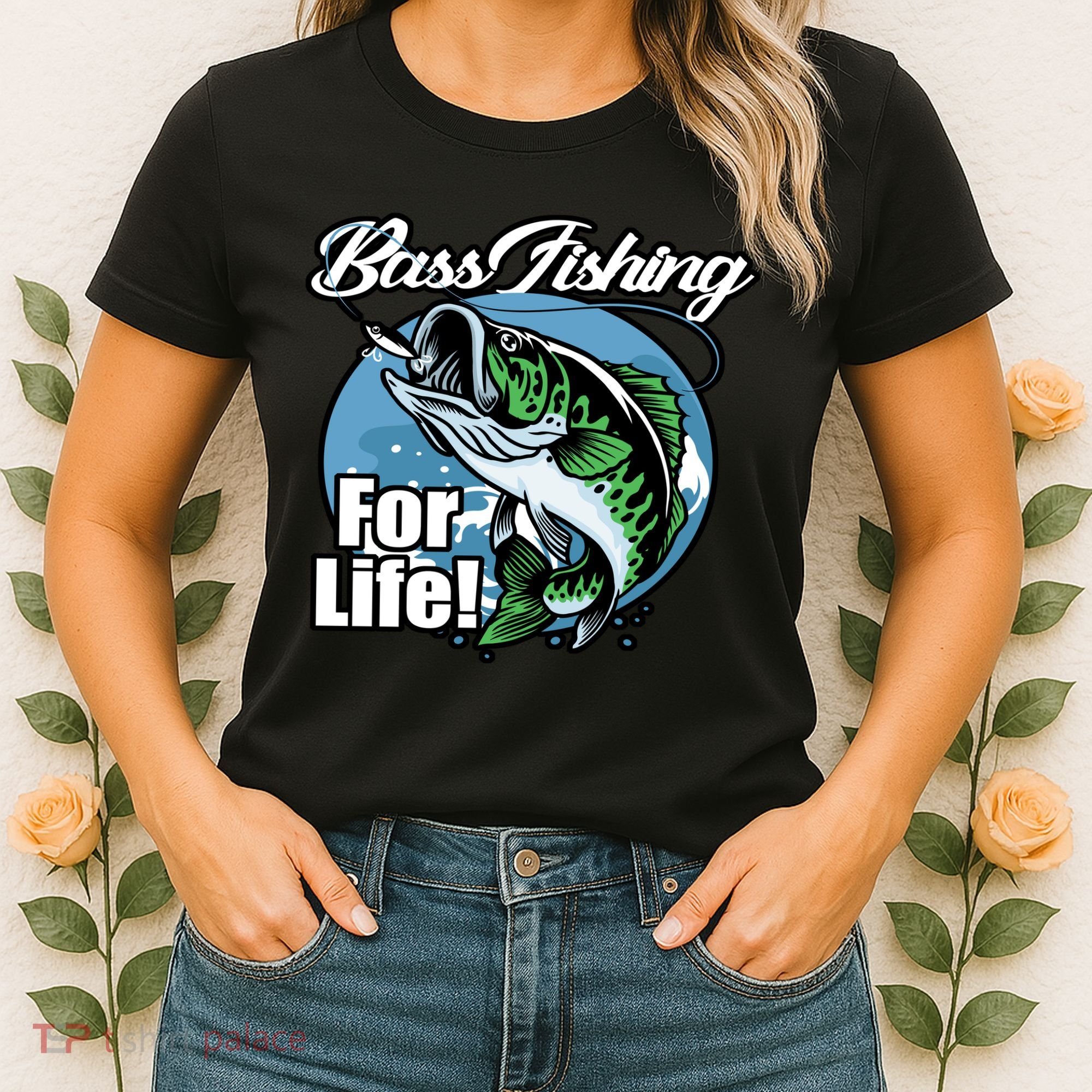 Bass Fishing For Life Women's T-Shirt