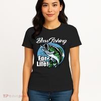 Bass Fishing For Life Women's T-Shirt thumb 4