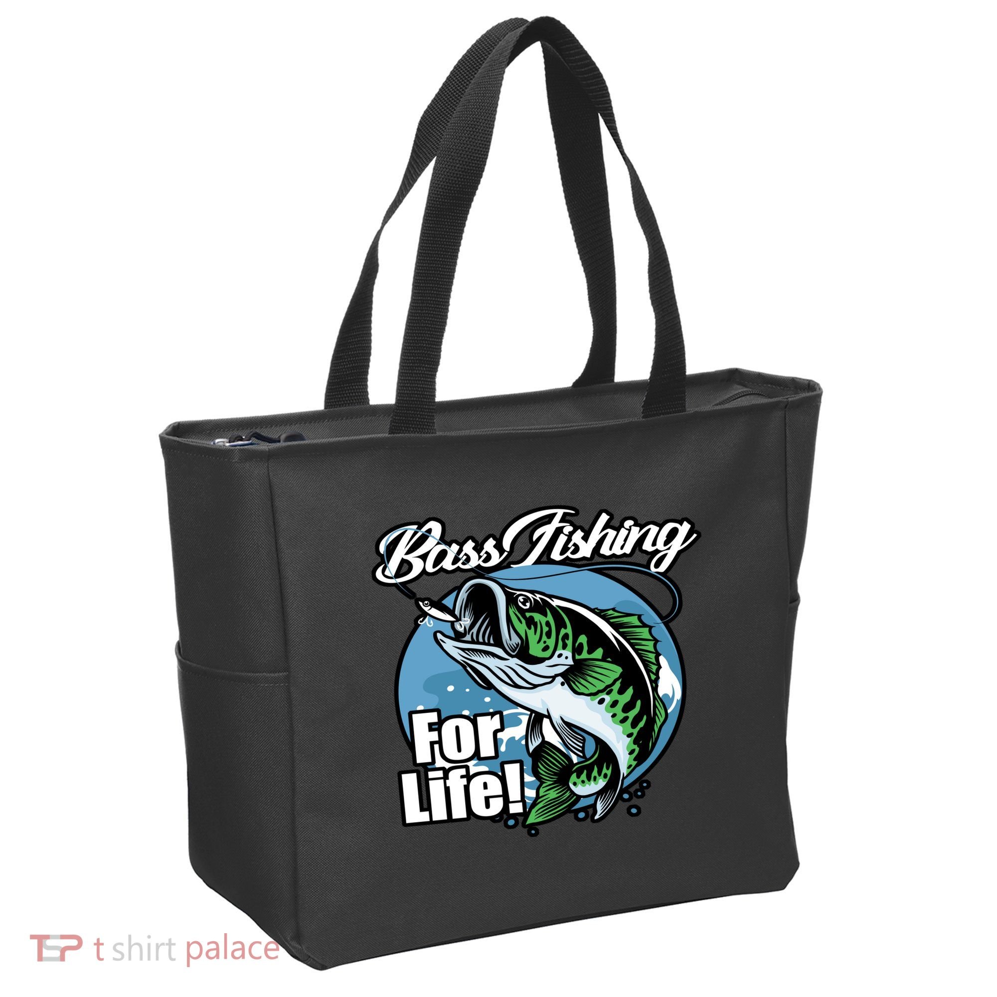 Bass Fishing For Life Tote Bag