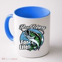 Bass Fishing For Life Coffee Mug thumb 0