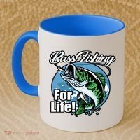 Bass Fishing For Life Coffee Mug thumb 2