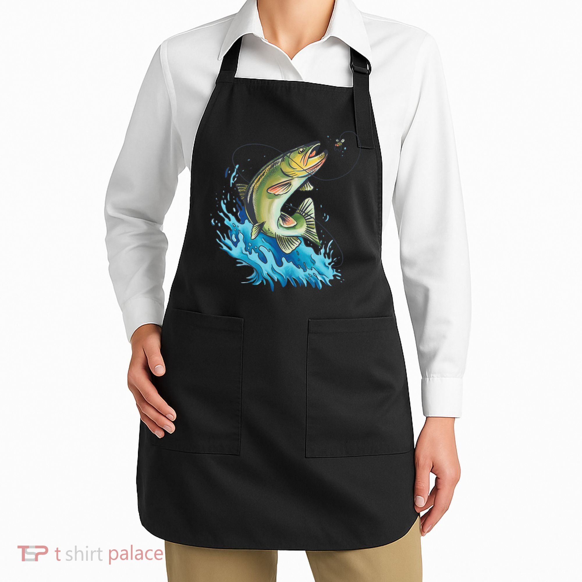 Bass Fishing Water Apron
