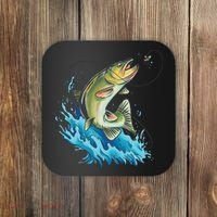 Bass Fishing Water Coaster thumb 0