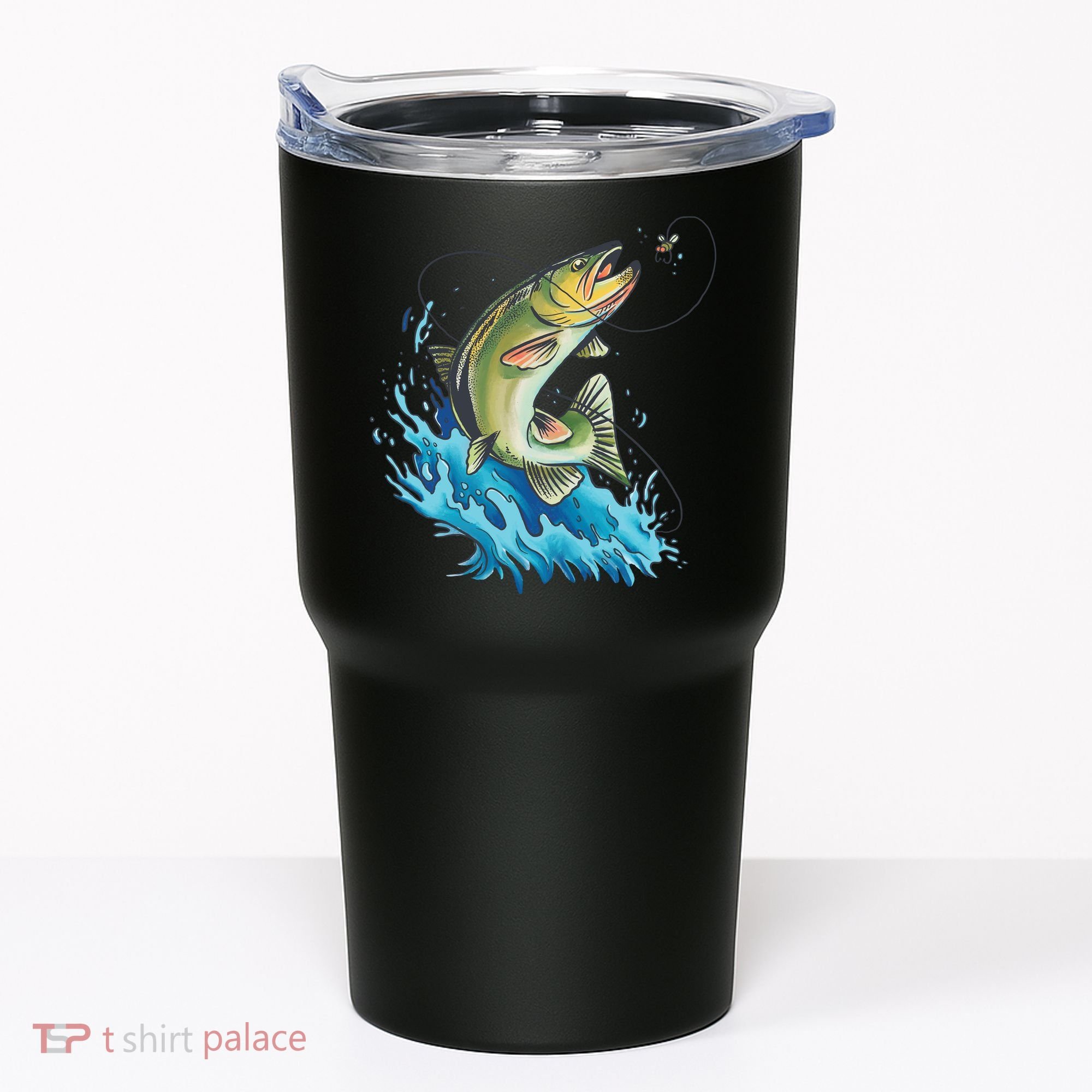 Bass Fishing Water Tumbler