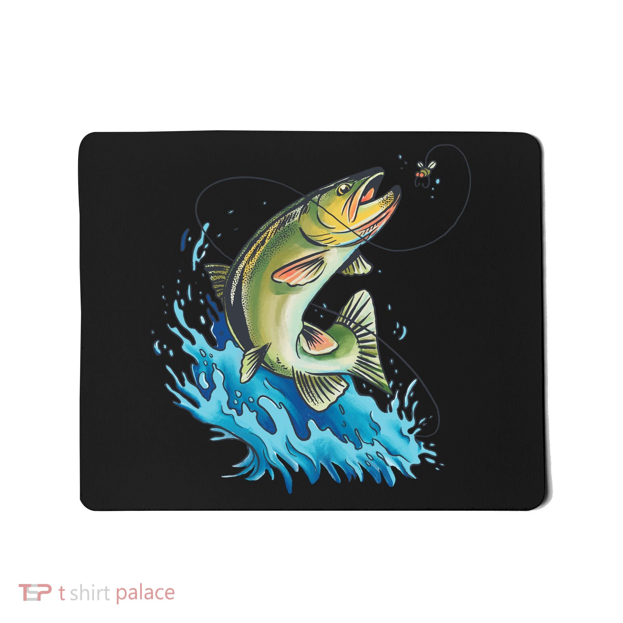 Bass Fishing Water Mousepad