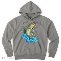 Bass Fishing Water Hoodie thumb 0