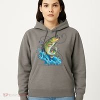 Bass Fishing Water Hoodie thumb 5
