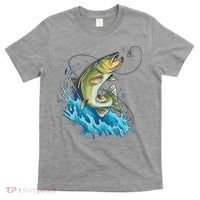 Bass Fishing Water T-Shirt thumb 0