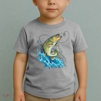 Bass Fishing Water Toddler T-Shirt thumb 2
