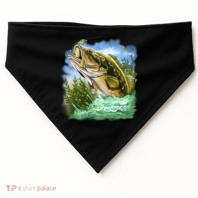 Bass In Action USA-Made Doggie Bandana