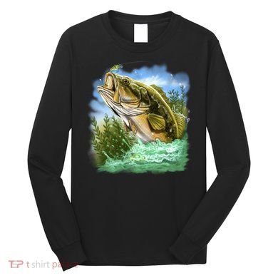 Bass In Action Long Sleeve Shirt