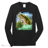 Bass In Action Long Sleeve Shirt thumb 0