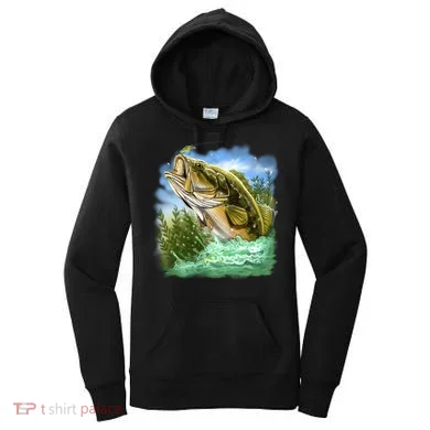 Bass In Action Women's Hoodie