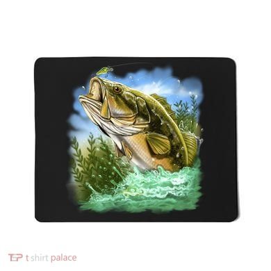 Bass In Action Mousepad